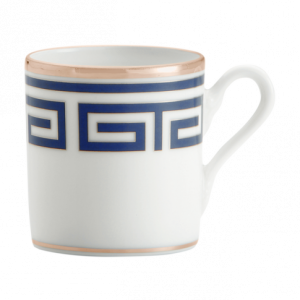 Ginori Labirinto Blue Coffee Cup - 2.75 oz.